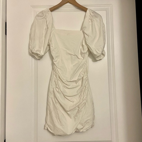 Label Winslow Puff Sleeve Mini Dress 